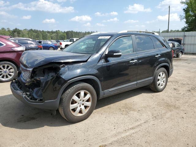 KIA SORENTO LX 2013 with VIN 5XYKT4A28DG390451 - Photo from auction
