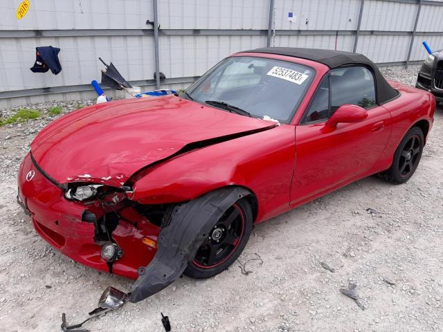 MAZDA MX-5 MIATA 2002 with VIN JM1NB353620231587 - Photo from auction