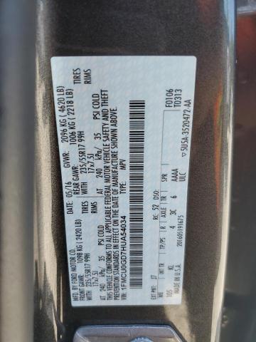 Photo 14 from auction – 2017 FORD ESCAPE SE with VIN 1FMCU0GD7HUA54034
