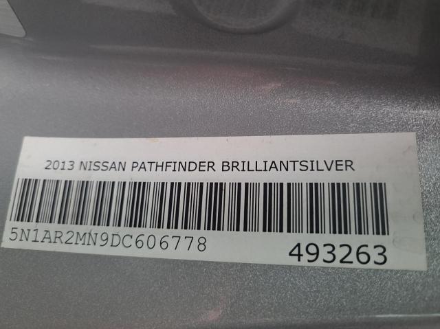 Photo 10 from auction – 2013 NISSAN PATHFINDER with VIN 5N1AR2MN9DC606778