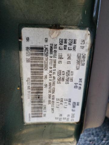 Photo 14 from auction – 1993 JEEP GRAND CHER with VIN 1J4GZ58Y7PC698024