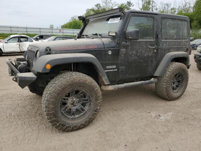 JEEP WRANGLER S 2017 with VIN 1C4AJWAG2HL548673 - Photo from auction
