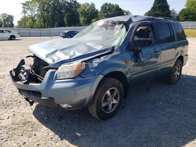 HONDA PILOT EX 2006 with VIN 5FNYF18446B000981 - Photo from auction