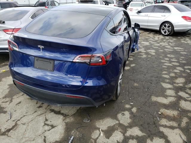 Photo 3 from auction – 2022 TESLA MODEL Y with VIN 7SAYGAEE4NF487580