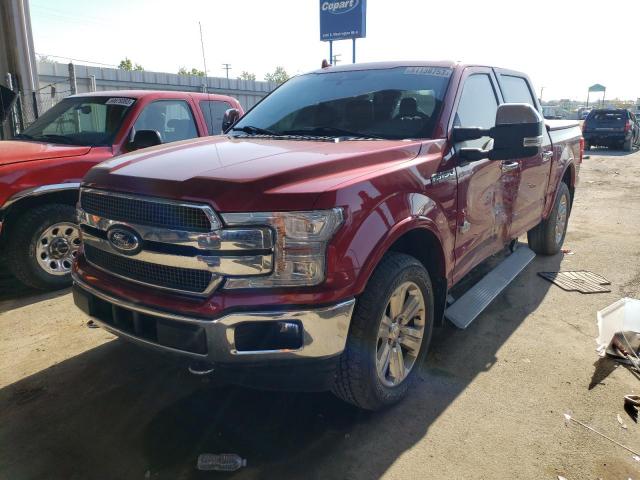 FORD F150 SUPER 2018 with VIN 1FTEW1EG1JFB55056 - Photo from auction