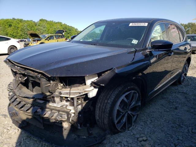 Photo 1 from auction – 2022 ACURA MDX TECHNO with VIN 5J8YE1H49NL012155