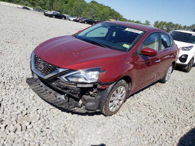 NISSAN SENTRA S 2016 with VIN 3N1AB7AP4GL642319 - Photo from auction