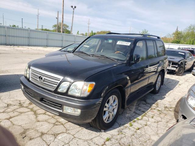 LEXUS LX 470 2003 with VIN JTJHT00W833524446 - Photo from auction