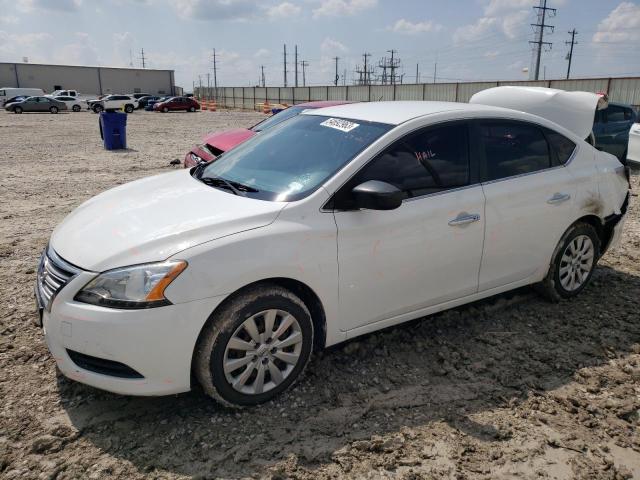 NISSAN SENTRA S 2015 with VIN 3N1AB7AP1FL665071 - Photo from auction