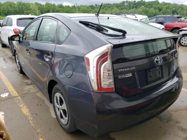 Photo 2 from auction – 2013 TOYOTA PRIUS with VIN JTDKN3DU8D1673613