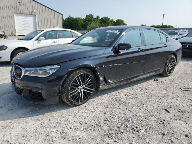BMW 750 XI 2016 with VIN WBA7F2C51GG420235 - Photo from auction