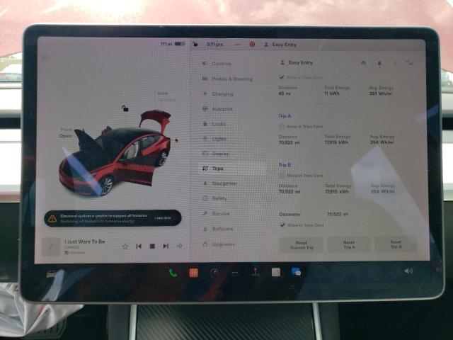 Photo 9 from auction – 2019 TESLA MODEL 3 with VIN 5YJ3E1EA8KF332729