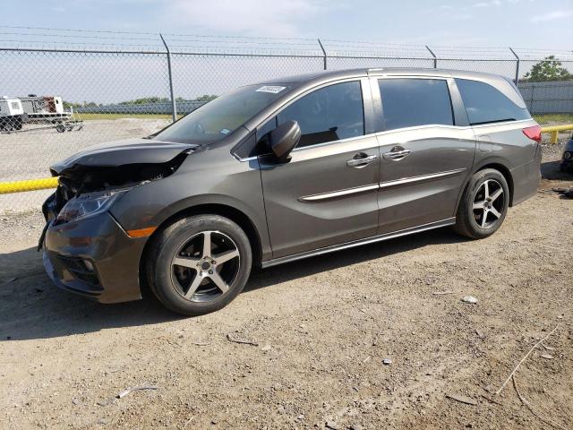 HONDA ODYSSEY EX 2018 with VIN 5FNRL6H74JB025800 - Photo from auction