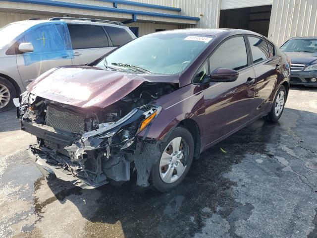 KIA FORTE LX 2018 with VIN 3KPFK4A70JE217208 - Photo from auction
