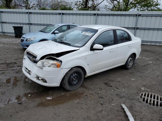 CHEVROLET AVEO BASE 2008 with VIN KL1TD56608B126313 - Photo from auction