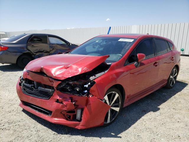 SUBARU IMPREZA SP 2017 with VIN 4S3GTAL64H3702568 - Photo from auction