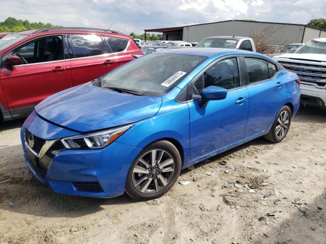 NISSAN VERSA SV 2021 with VIN 3N1CN8EVXML879021 - Photo from auction