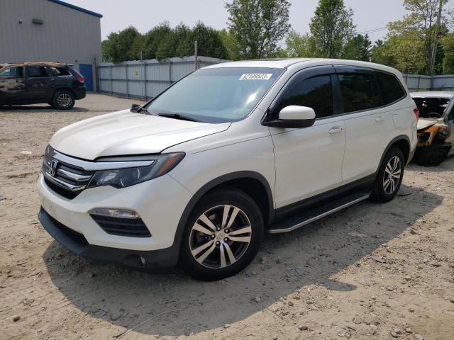 HONDA PILOT EXLN 2016 with VIN 5FNYF5H70GB042132 - Photo from auction