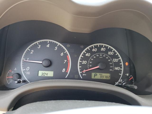 Photo 9 from auction – 2009 TOYOTA COROLLA BA with VIN JTDBL40EX99088910