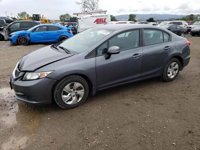 Photo 1 from auction – 2013 HONDA CIVIC LX with VIN 19XFB2F57DE219196