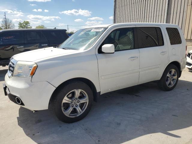 HONDA PILOT EXL 2013 with VIN 5FNYF4H53DB080636 - Photo from auction
