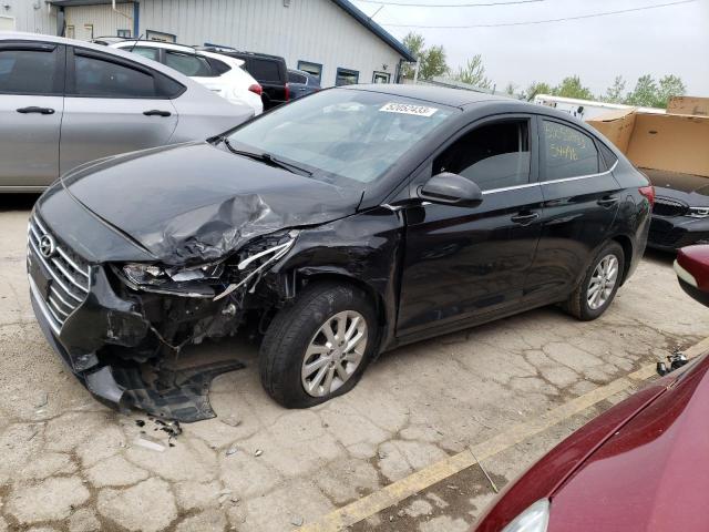 HYUNDAI ACCENT SE 2019 with VIN 3KPC24A3XKE060546 - Photo from auction
