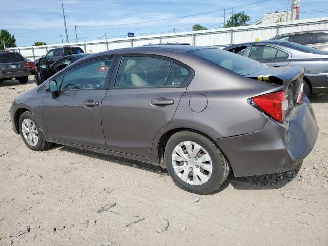 Photo 2 from auction – 2012 HONDA CIVIC LX with VIN 19XFB2F57CE103348
