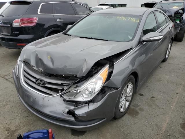 HYUNDAI SONATA GLS 2014 with VIN 5NPEB4AC5EH846800 - Photo from auction