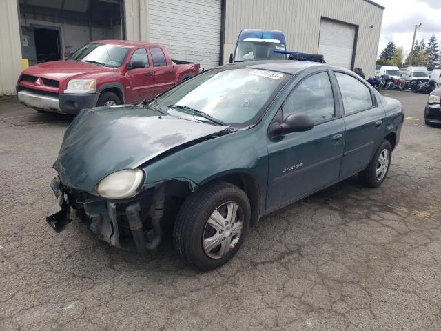 DODGE NEON BASE 2000 with VIN 1B3ES46C7YD799810 - Photo from auction