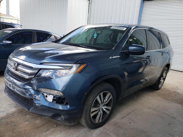 Photo 1 from auction – 2017 HONDA PILOT EXL with VIN 5FNYF6H59HB023150