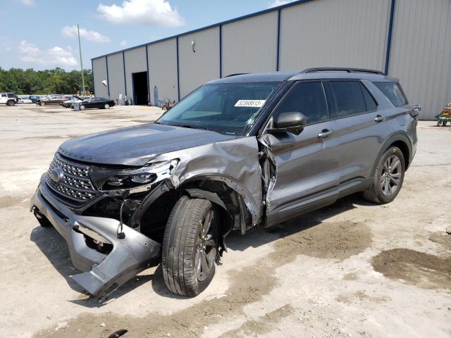 FORD EXPLORER X 2021 with VIN 1FMSK7DH4MGC22691 - Photo from auction