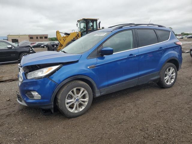 FORD ESCAPE SEL 2018 with VIN 1FMCU9HDXJUC03027 - Photo from auction
