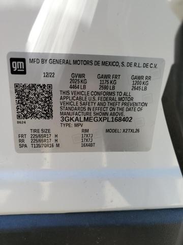 Photo 14 from auction – 2023 GMC TERRAIN SL with VIN 3GKALMEGXPL168402