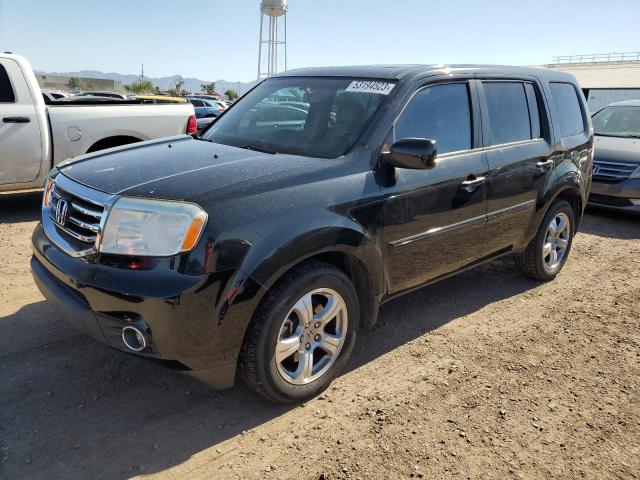 HONDA PILOT EXL 2015 with VIN 5FNYF4H52FB033827 - Photo from auction