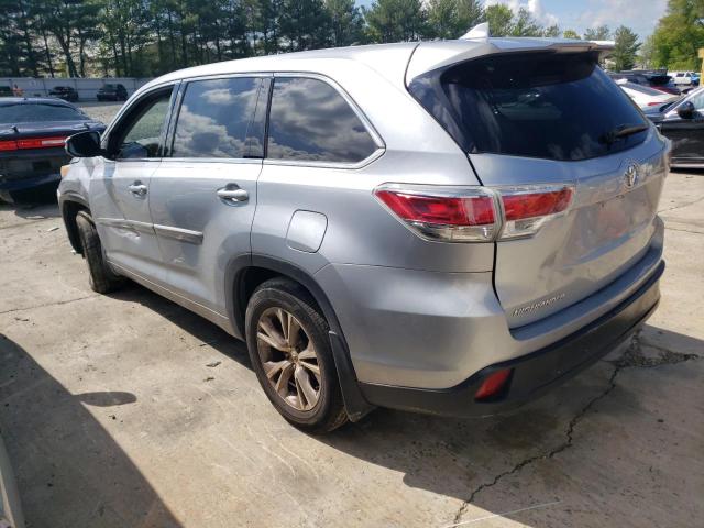 Photo 2 from auction – 2014 TOYOTA HIGHLANDER with VIN 5TDBKRFH3ES032952
