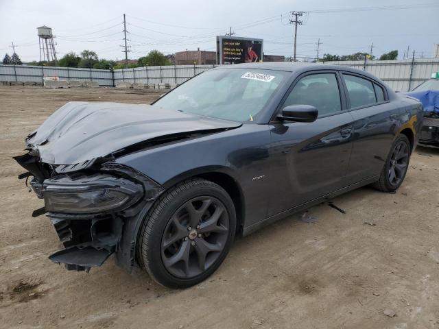 DODGE CHARGER R/ 2018 with VIN 2C3CDXCT7JH114370 - Photo from auction