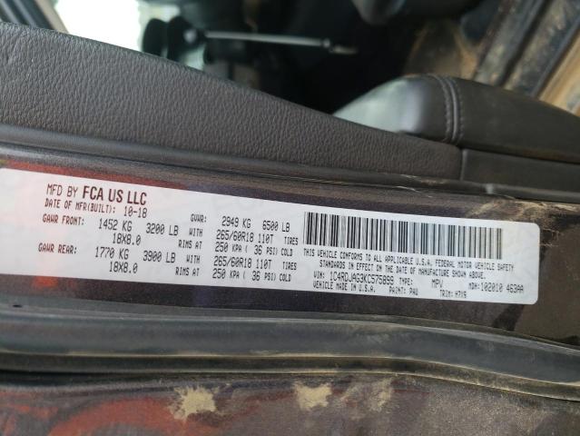 Photo 14 from auction – 2019 DODGE DURANGO SX with VIN 1C4RDJAG3KC575899