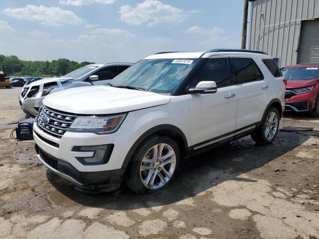 FORD EXPLORER L 2017 with VIN 1FM5K7F86HGA54844 - Photo from auction