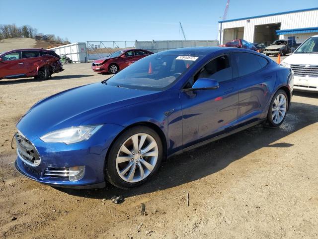 TESLA MODEL S 2015 with VIN 5YJSA1E2XFF112305 - Photo from auction
