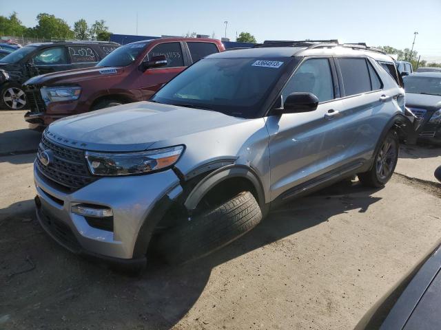 FORD EXPLORER X 2022 with VIN 1FMSK8DH7NGC27746 - Photo from auction
