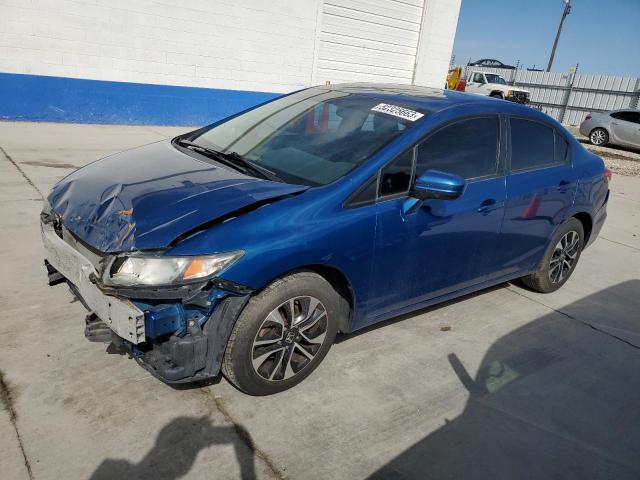HONDA CIVIC EX 2015 with VIN 2HGFB2F8XFH531287 - Photo from auction
