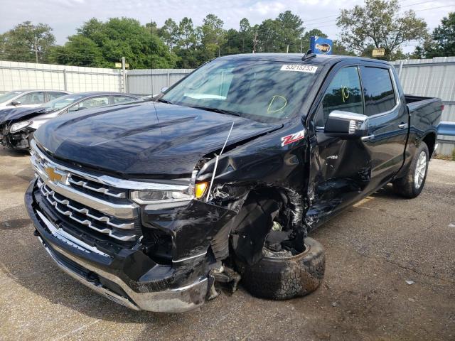 CHEVROLET SILVERADO 2023 with VIN 2GCUDGEDXP1128450 - Photo from auction