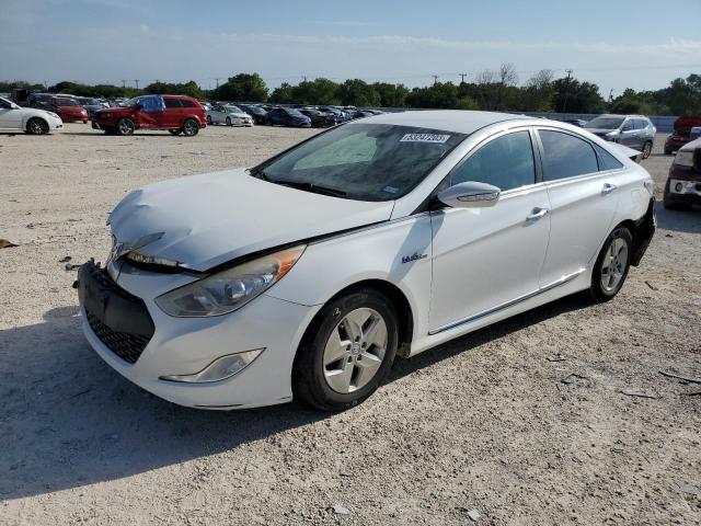 HYUNDAI SONATA HYB 2012 with VIN KMHEC4A49CA042747 - Photo from auction