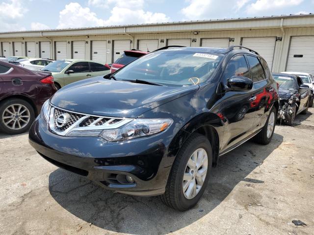 NISSAN MURANO S 2011 with VIN JN8AZ1MW7BW155308 - Photo from auction