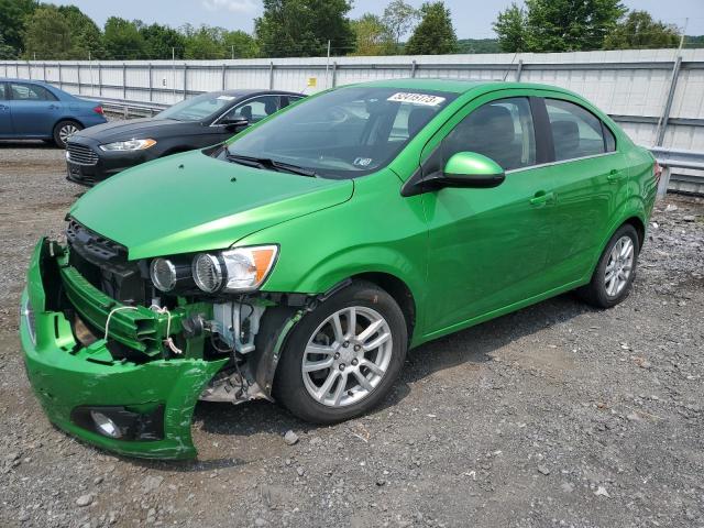 CHEVROLET SONIC LT 2015 with VIN 1G1JC5SGXF4117095 - Photo from auction