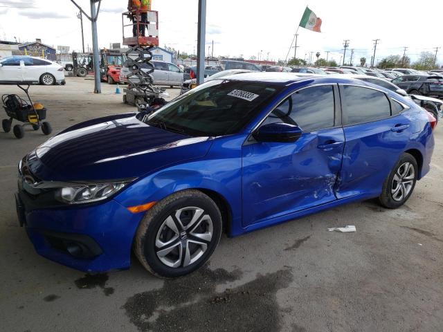 HONDA CIVIC LX 2017 with VIN 2HGFC2F66HH525369 - Photo from auction