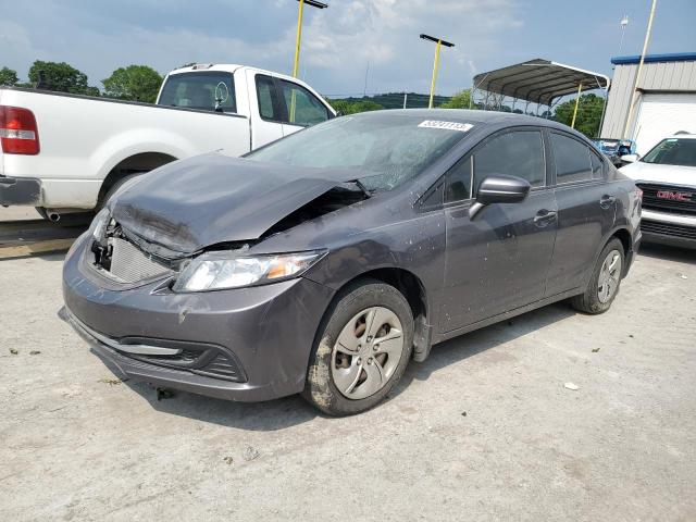 Photo 1 from auction – 2014 HONDA CIVIC LX with VIN 19XFB2F53EE048836