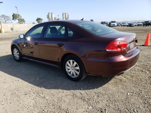 Photo 2 from auction – 2012 VOLKSWAGEN PASSAT S with VIN 1VWAP7A31CC088123