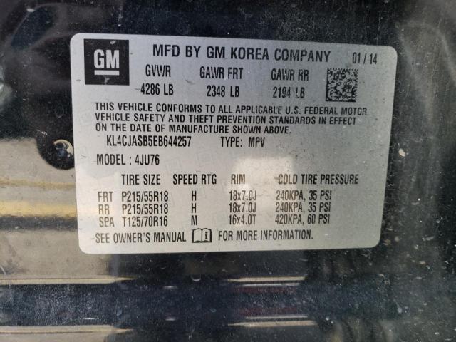 Photo 14 from auction – 2014 BUICK ENCORE with VIN KL4CJASB5EB644257
