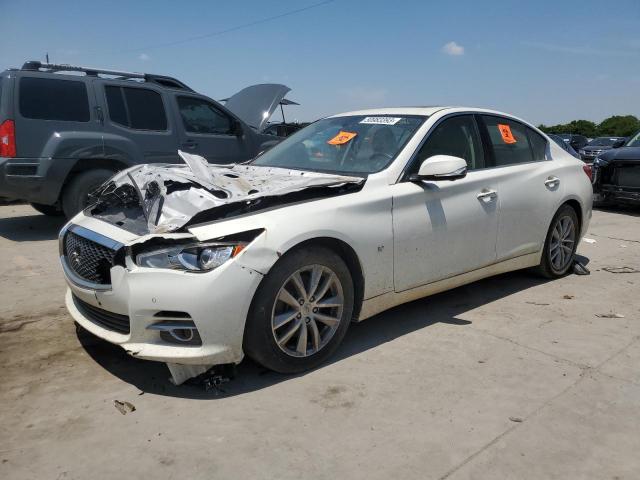 INFINITI Q50 BASE 2014 with VIN JN1BV7AP3EM674158 - Photo from auction